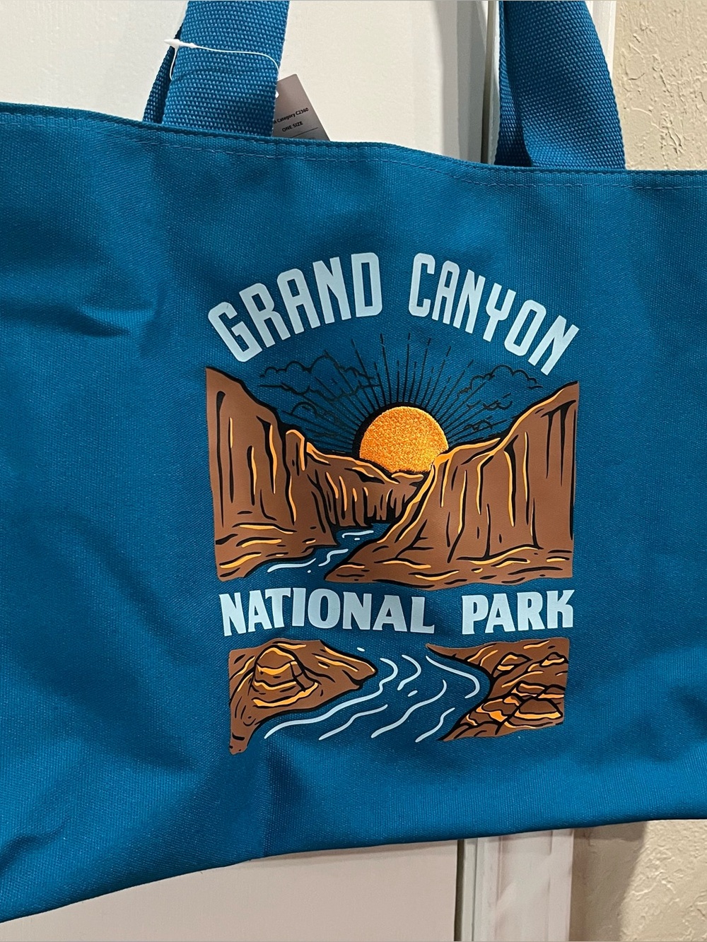 NWT Walmart Grand Canyon National Park Blue Tote Bag - Picture 5 of 11